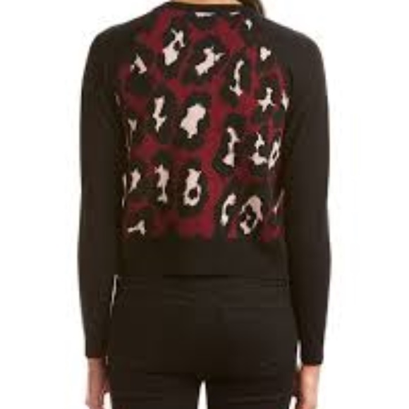 Romeo&Juliet Couture Animal Print LS Sweater-Large - Picture 7 of 8